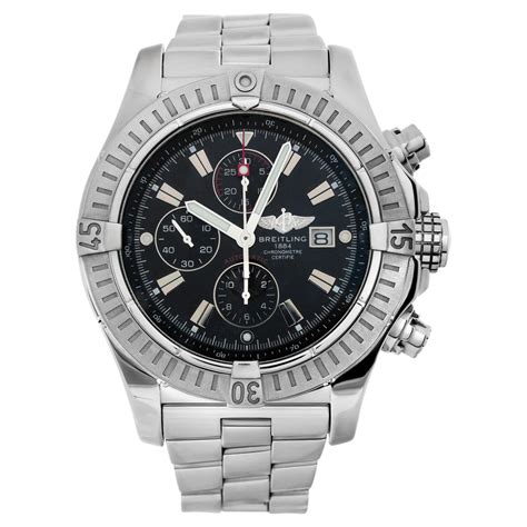 breitling super avenger stainless steel bracelet|pre owned Breitling super avenger.